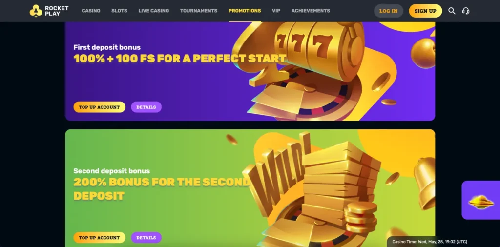 rocketplay casino bonus code